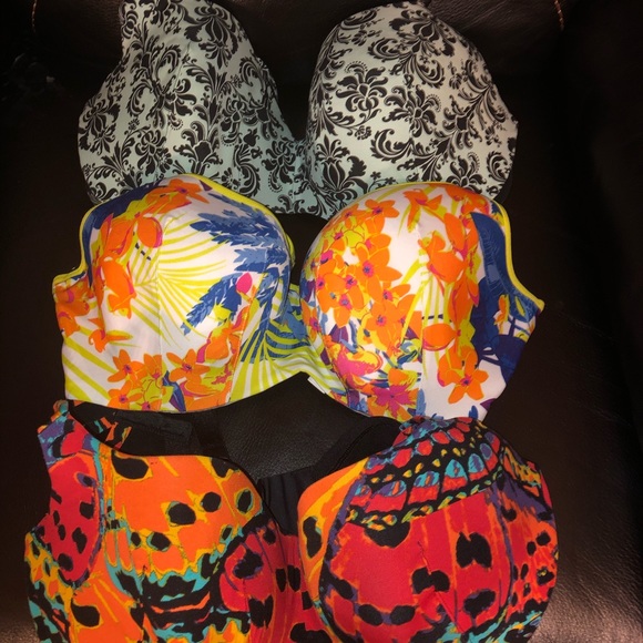 Other - 3 cacique bras by Lane Bryant. All 36DDD